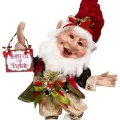 The Christmas Palace Elves MARK ROBERTS 9.5" SMALL HOPEFUL ELF