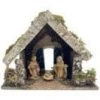 The Christmas Palace 14"X8"X10" ITALIAN STABLE Nativity & Stables