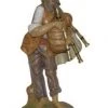 The Christmas Palace 12" PEASANT MAN FIGURINE Nativity & Stables
