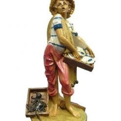 The Christmas Palace 12" FISHMONGER FIGURINE