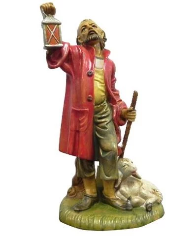 The Christmas Palace Nativity & Stables 12" PEASANT MAN WITH LANTERN FIGURINE 1 The Christmas Palace Nativity & Stables 12" PEASANT MAN WITH LANTERN FIGURINE