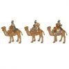 The Christmas Palace 5" SET OF 3 CAMELS Nativity & Stables