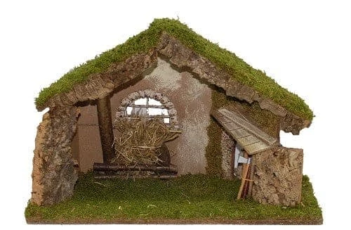 The Christmas Palace 20"X8"X12.5" ITALIAN STABLE Nativity & Stables 1 The Christmas Palace 20"X8"X12.5" ITALIAN STABLE Nativity & Stables