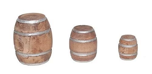 The Christmas Palace BARRELS SET OF 3 1 The Christmas Palace BARRELS SET OF 3