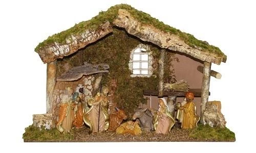 The Christmas Palace Nativity & Stables 20" STABLE INCLUDES 8 FIGURINES 1 The Christmas Palace Nativity & Stables 20" STABLE INCLUDES 8 FIGURINES