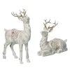The Christmas Palace 10" ELEGANT REINDEER ASSORTED SET OF 2 Deers, Bears & Swans
