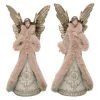 The Christmas Palace Angels & Toppers 15" COZY ELEGANT ANGEL ASSORTED SET OF 2