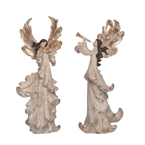 The Christmas Palace 14" MAGESTIC ANGELS ASSORTED SET OF 2 Angels & Toppers 1 The Christmas Palace 14" MAGESTIC ANGELS ASSORTED SET OF 2 Angels & Toppers