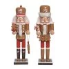 The Christmas Palace Nutcrackers 12" GINGERBREAD NUTCRACKER ASSORTED SET OF 2