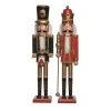 The Christmas Palace 2 FT GOLD ACCENT NUTCRACKERS ASSORTED SET OF 2