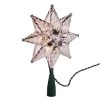 The Christmas Palace Angels & Toppers 8" CLEAR STAR TREE TOPPER WITH 10 LIGHTS