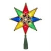 The Christmas Palace 8" TREE TOPPER MULTI COLOR STAR WITH 10 LIGHTS