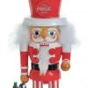 The Christmas Palace 15" COCA-COLA POLAR BEAR HAT HOLLYWOOD NUTCRACKER Nutcrackers