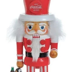 The Christmas Palace 15" COCA-COLA POLAR BEAR HAT HOLLYWOOD NUTCRACKER Nutcrackers