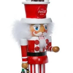 The Christmas Palace 15" COCA-COLA POLAR BEAR HAT HOLLYWOOD NUTCRACKER Nutcrackers