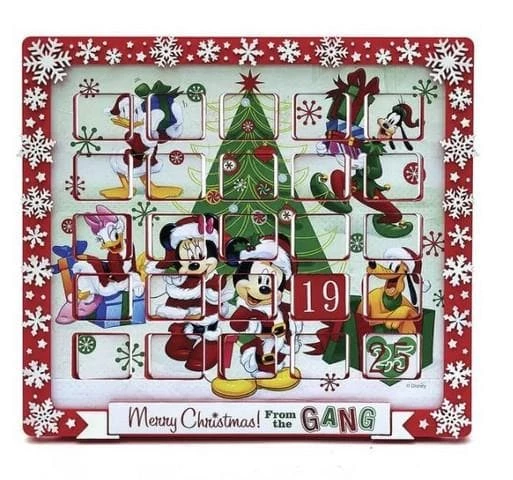 The Christmas Palace 9" MICKEY ADVENT CALENDER Table Tops 2 The Christmas Palace 9" MICKEY ADVENT CALENDER Table Tops