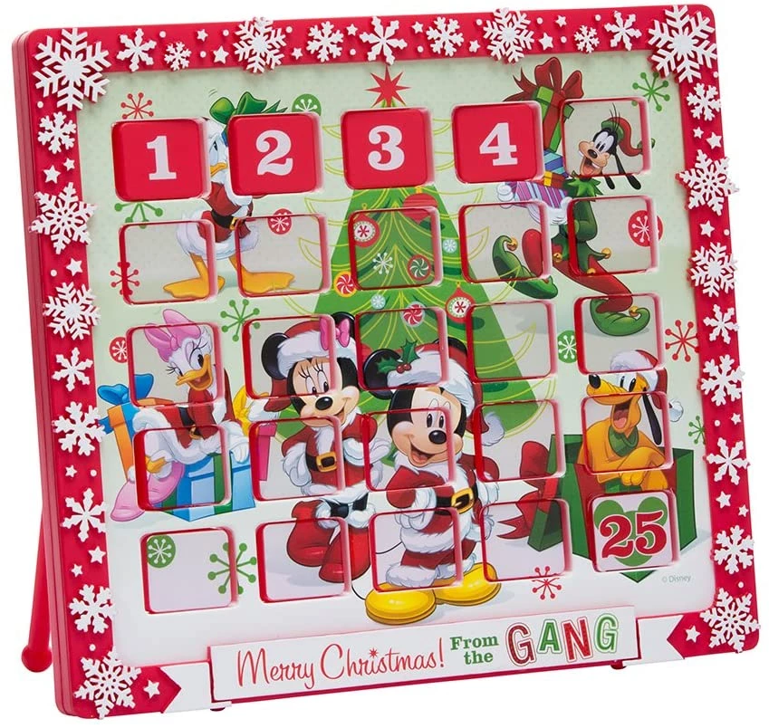 The Christmas Palace 9" MICKEY ADVENT CALENDER Table Tops 1 The Christmas Palace 9" MICKEY ADVENT CALENDER Table Tops