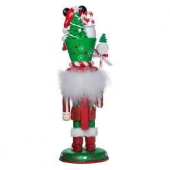 The Christmas Palace Nutcrackers 14" MINNIE MOUSE NUTCRACKER