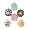 The Christmas Palace 3" FOAM DONUT ASSORTED ORNAMENT SET OF 12