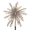 The Christmas Palace Angels & Toppers 11" CRYSTAL SNOWFLAKE TREE TOPPER WITH 30 LIGHTS