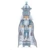 The Christmas Palace Nutcrackers 19" HOLLYWOOD ARCTIC BLUE & SILVER KING NUTCRACKER