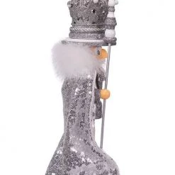 The Christmas Palace 17" SILVER KING NUTCRACKER Nutcrackers