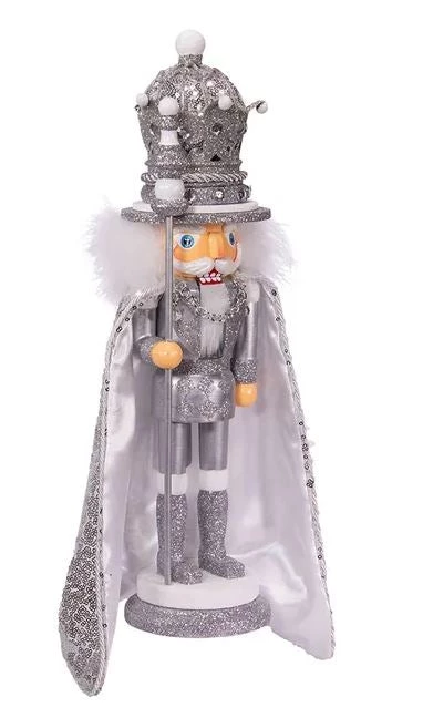 The Christmas Palace 17" SILVER KING NUTCRACKER Nutcrackers 5 The Christmas Palace 17" SILVER KING NUTCRACKER Nutcrackers