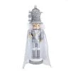 The Christmas Palace 17" SILVER KING NUTCRACKER Nutcrackers
