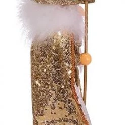 The Christmas Palace 17" GOLD KING NUTCRACKER