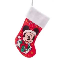 The Christmas Palace 19" MICKEY WITH PRESENTS STOCKING