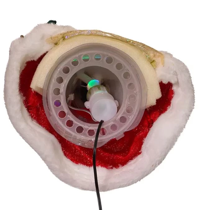 The Christmas Palace 12" FIBER OPTIC LED SANTA TREE TOPPER 4 The Christmas Palace 12" FIBER OPTIC LED SANTA TREE TOPPER