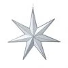 The Christmas Palace 10" MIRROR STAR ORNAMENT SET OF 2 Christmas Ornaments