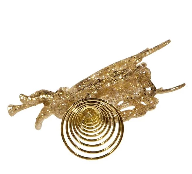 The Christmas Palace Angels & Toppers 9" GOLD GLITTER ANGEL TREE TOPPER 2 The Christmas Palace Angels & Toppers 9" GOLD GLITTER ANGEL TREE TOPPER