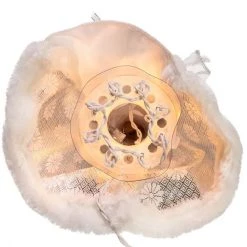 The Christmas Palace Angels & Toppers 10" SILVER & WHITE ANGEL TREE TOPPER 8 The Christmas Palace Angels & Toppers 10