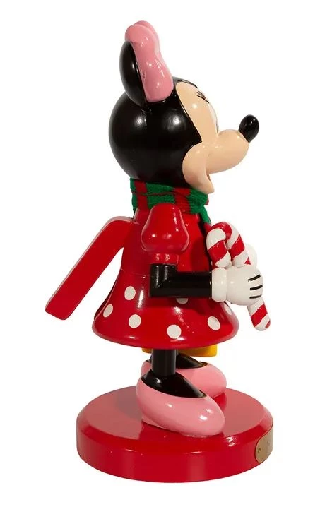 The Christmas Palace Nutcrackers 10" MINNIE WITH CANDY CANE NUTCRACKER 2 The Christmas Palace Nutcrackers 10" MINNIE WITH CANDY CANE NUTCRACKER