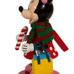 The Christmas Palace Nutcrackers 10" MINNIE WITH CANDY CANE NUTCRACKER 7 The Christmas Palace Nutcrackers 10