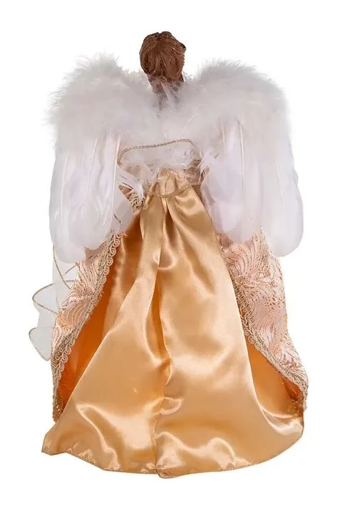 The Christmas Palace 14" GOLD & COPPER ANGEL TREE TOPPER 3 The Christmas Palace 14" GOLD & COPPER ANGEL TREE TOPPER