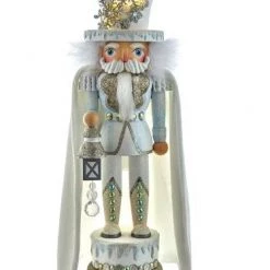 The Christmas Palace Nutcrackers 18" HOLLYWOOD NUTCRAKERS WHITE SNOWFLAKE LED NUTCRACKER