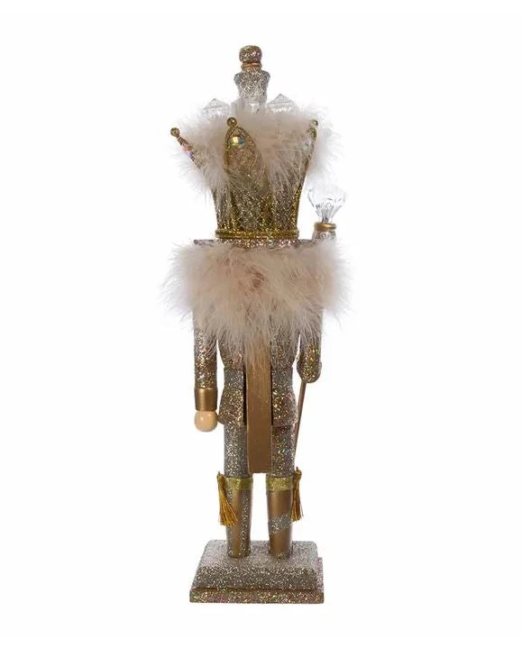 The Christmas Palace 16" HOLLYWOOD NUTCRACKERS PLATINUM & GOLD GLITTERED NUTCRACKER 2 The Christmas Palace 16" HOLLYWOOD NUTCRACKERS PLATINUM & GOLD GLITTERED NUTCRACKER