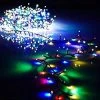 The Christmas Palace CHRISTMAS LIGHTS 52 FT COMPACT 750 LED COLOR CHANGE GREEN WIRE 8 FUNCTION TWINKLE