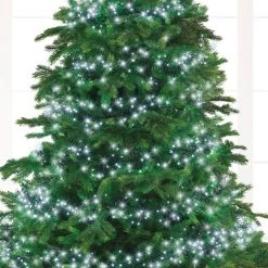 The Christmas Palace 44 FT CLUSTER 1512 LED COOL WHITE GREEN WIRE 8 FUNCTION TWINKLE 8 The Christmas Palace 44 FT CLUSTER 1512 LED COOL WHITE GREEN WIRE 8 FUNCTION TWINKLE