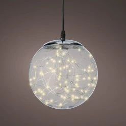 The Christmas Palace Novelty 140 LED WARM WHITE HANGING BALL
