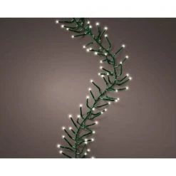 The Christmas Palace 49 FT CLUSTER STARTER SET WARM WHITE WITH 3 STRINGS OF 500 LED LIGHTS