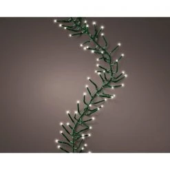 The Christmas Palace 49 FT CLUSTER STARTER SET WARM WHITE WITH 3 STRINGS OF 500 LED LIGHTS