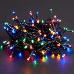 The Christmas Palace 36 FT COMPACT STARTER SET MULTI WITH 1 STRING OF 500 LED LIGHTS WITH TRANSFORMER