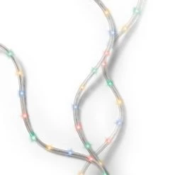 The Christmas Palace 33 FT 200 LED MULTI COLOR ROPE LIGHT WITH 8 FUNCTION TWINKLE