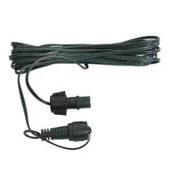 The Christmas Palace CHRISTMAS LIGHTS 16 FT GREEN EXTENSION CABLE FOR LED's CONNECT