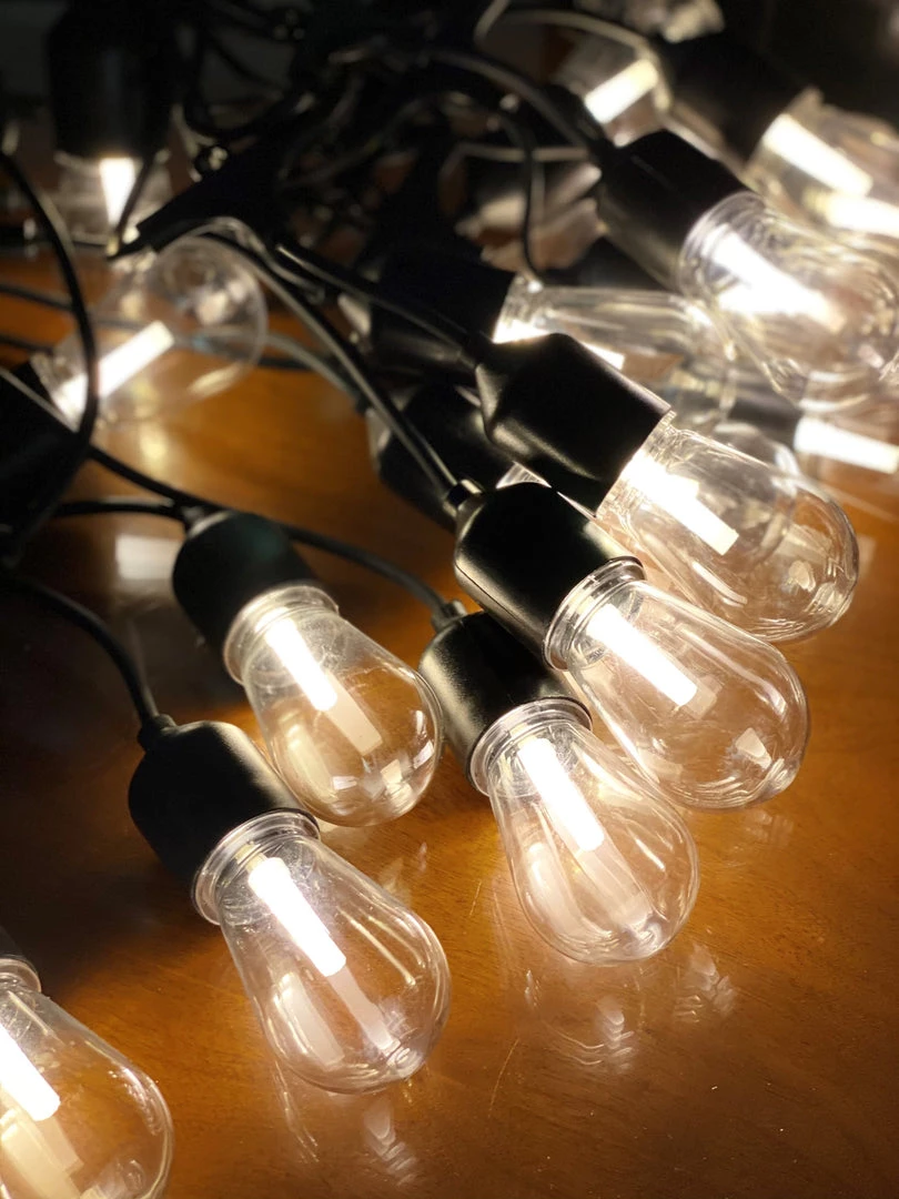 The Christmas Palace 31 FT LED WARM WHITE PARTY LIGHTS STARTER KIT WITH 1 STRING OF 20 LIGHTS 2 The Christmas Palace 31 FT LED WARM WHITE PARTY LIGHTS STARTER KIT WITH 1 STRING OF 20 LIGHTS