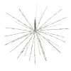 The Christmas Palace 160 LED COOL WHITE FLASHING POLESTAR SILVER CORDED Polestar Starbursts