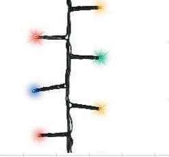 The Christmas Palace CHRISTMAS LIGHTS 52 FT COMPACT 750 LED COLOR CHANGE GREEN WIRE 8 FUNCTION TWINKLE